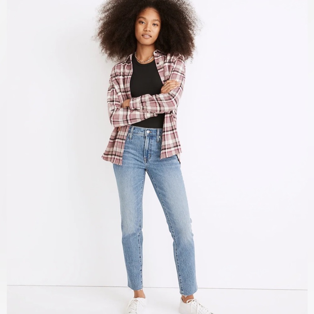 Madewell The Mid-Rise Perfect Vintage Jean in Enmore Wash 27